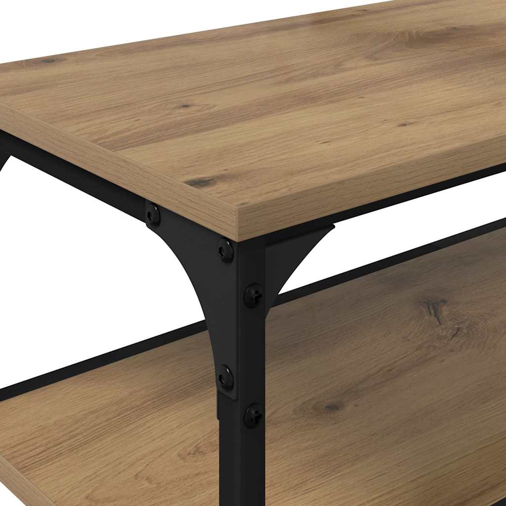 TV-skåp Artisan Ek 160 x 30 x 50 cm Konstruerat trä och järn