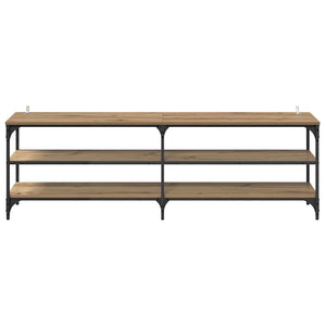 TV-skåp Artisan Ek 160 x 30 x 50 cm Konstruerat trä och järn