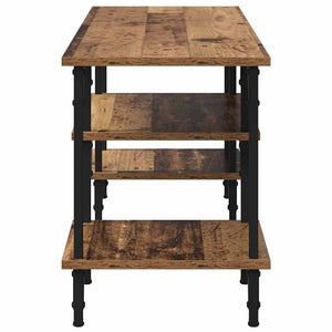 TV-skåp Gammalt trä 102 x 35 x 45,5 cm Konstruerat trä och järn