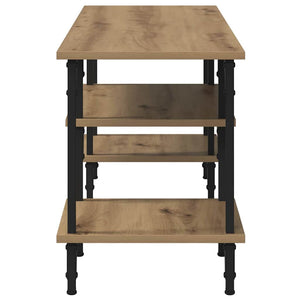 TV-skåp Artisan Ek 102 x 35 x 45,5 cm Konstruerat trä och järn