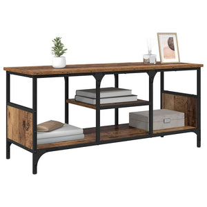 TV-skåp Gammalt trä 100 x 35 x 45 cm Konstruerat trä och järn