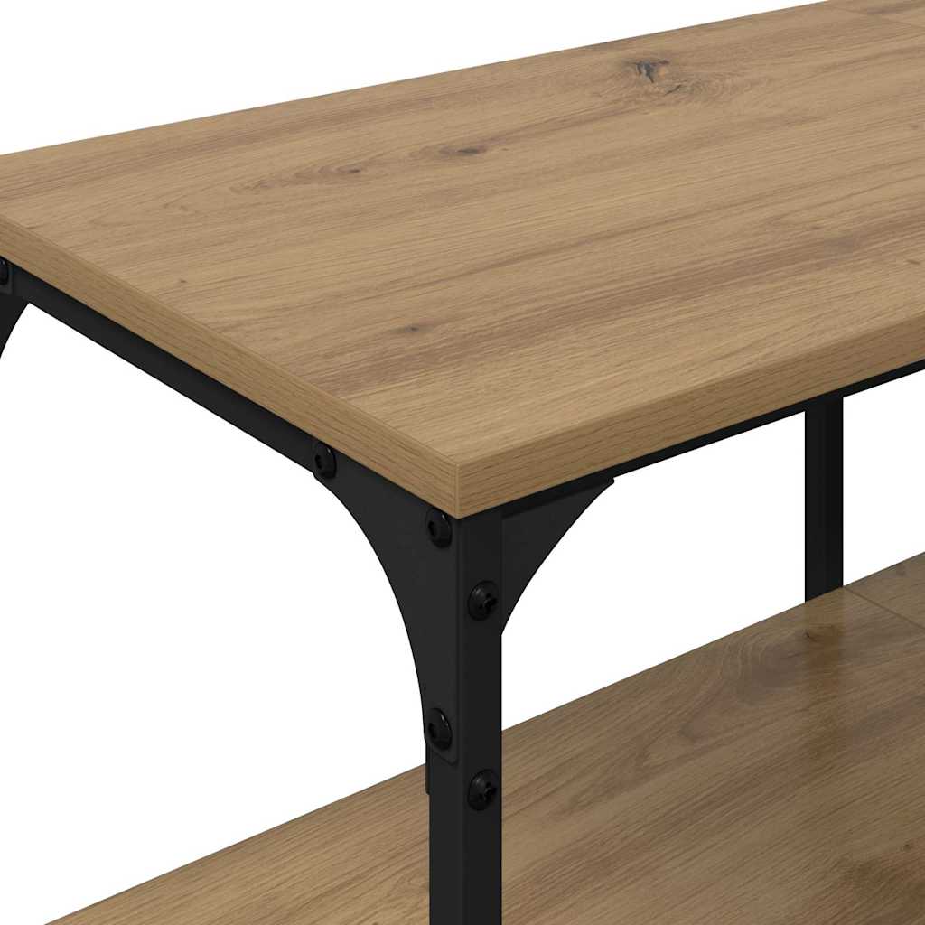 TV-skåp Artisan Ek 201 x 35 x 45 cm Konstruerat trä och järn