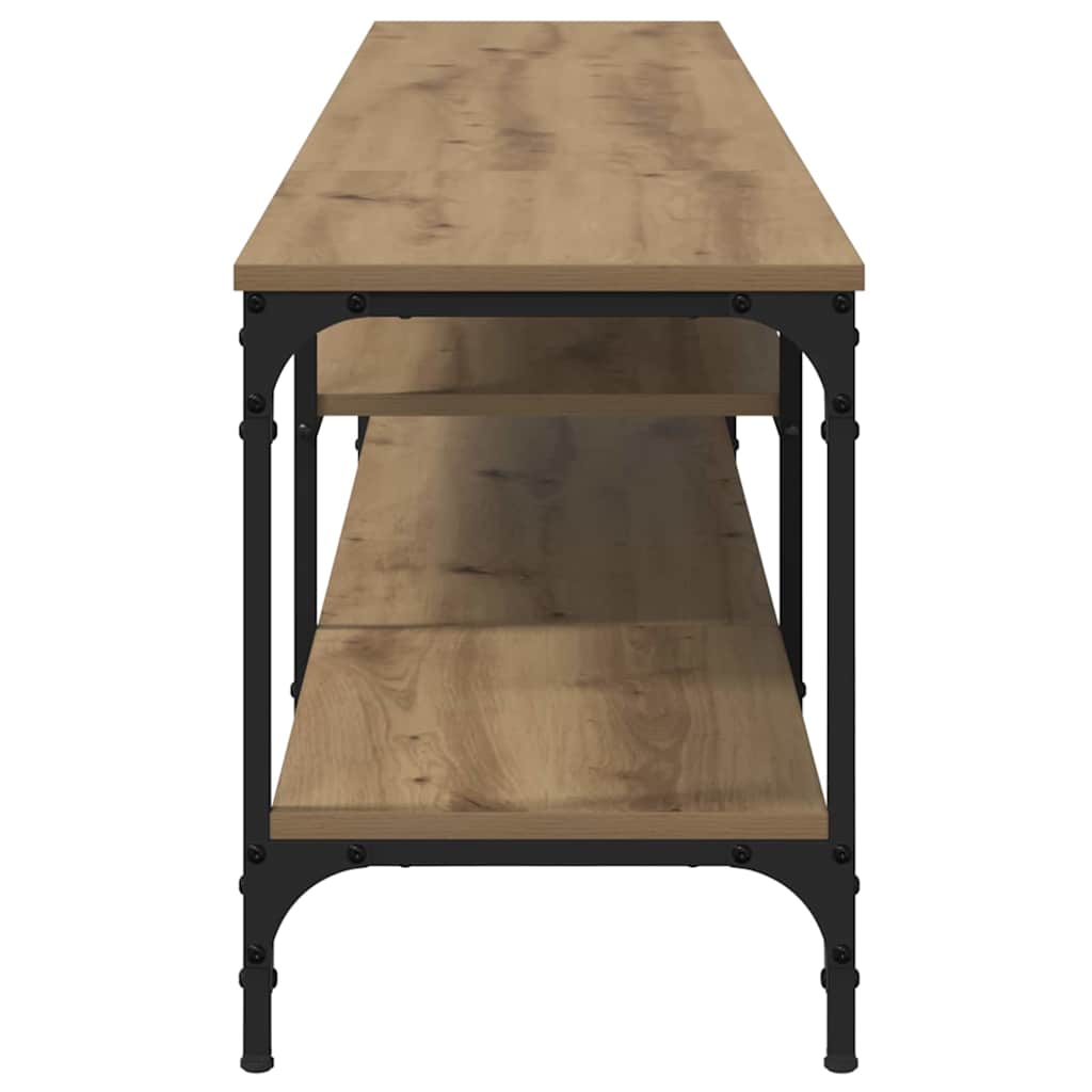 TV-skåp Artisan Ek 201 x 35 x 45 cm Konstruerat trä och järn