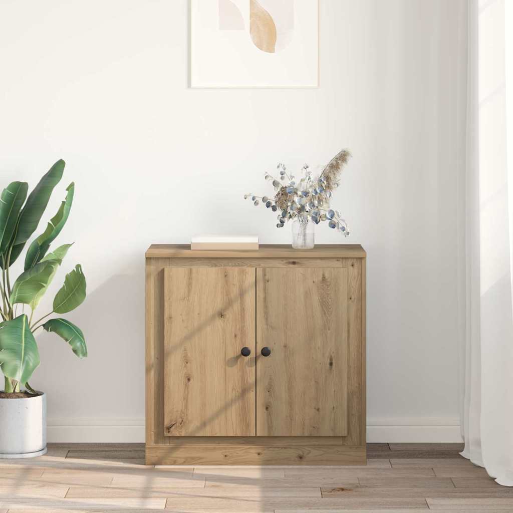 Sideboard Artisan Ek 70 x 35,5 x 67,5 cm Konstruerat trä