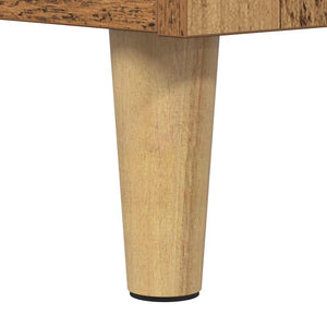 Skivskåp Gammalt trä 121 x 38 x 48 cm Konstruerat trä