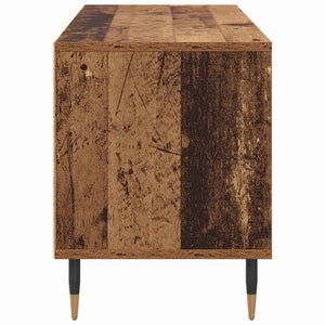 TV-skåp med låda Gammalt trä 100 x 34,5 x 44,5 cm