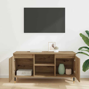 TV-skåp Artisan Ek 104 x 35 x 50 cm Konstruerat trä