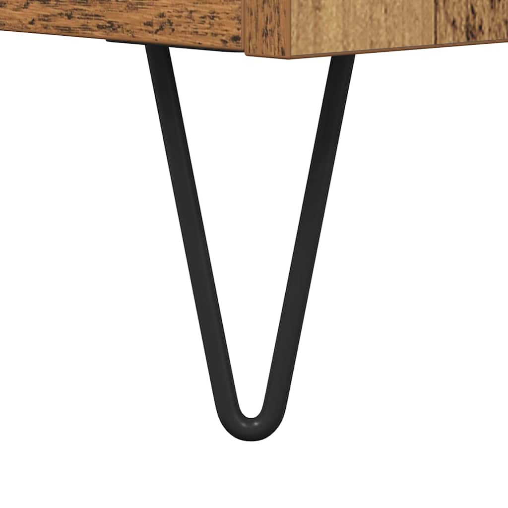 TV-skåp Gammalt trä 104 x 35 x 50 cm Konstruerat trä