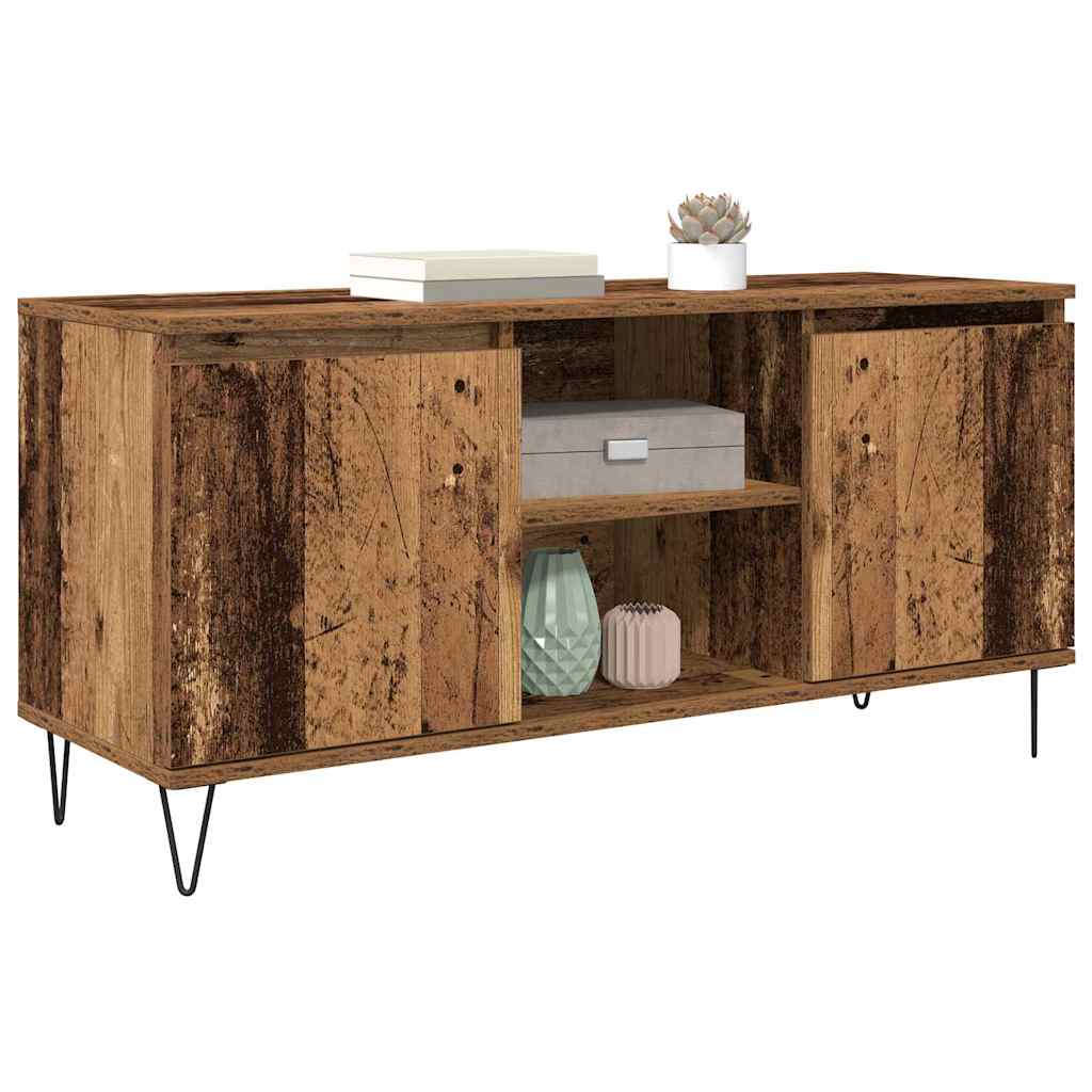 TV-skåp Gammalt trä 104 x 35 x 50 cm Konstruerat trä