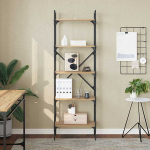 Bokhylla Artisan Ek 56 x 32 x 174 cm Konstruerat trä