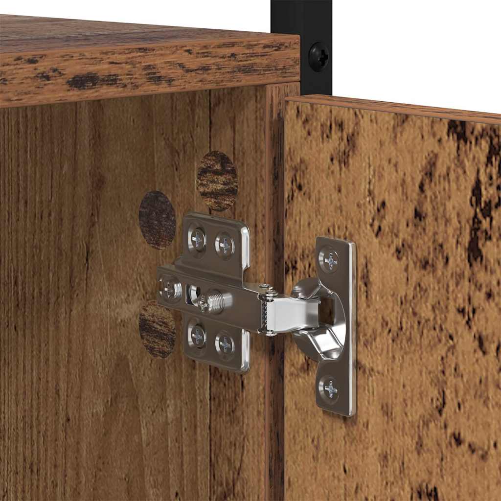 Bokhylla Gammalt trä 44,5 x 30 x 154,5 cm Konstruerat trä