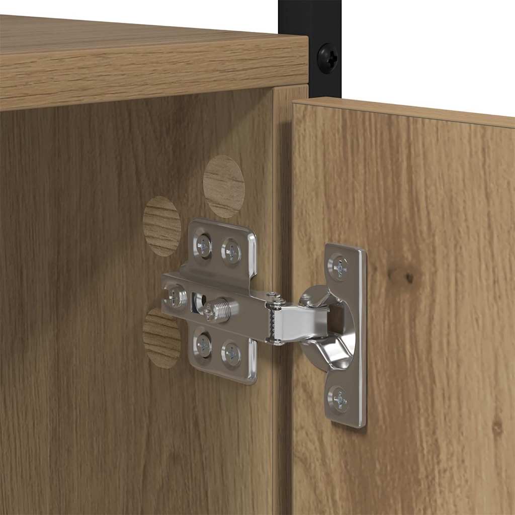 Bokhylla Artisan Ek 44,5 x 30 x 154,5 cm Konstruerat trä