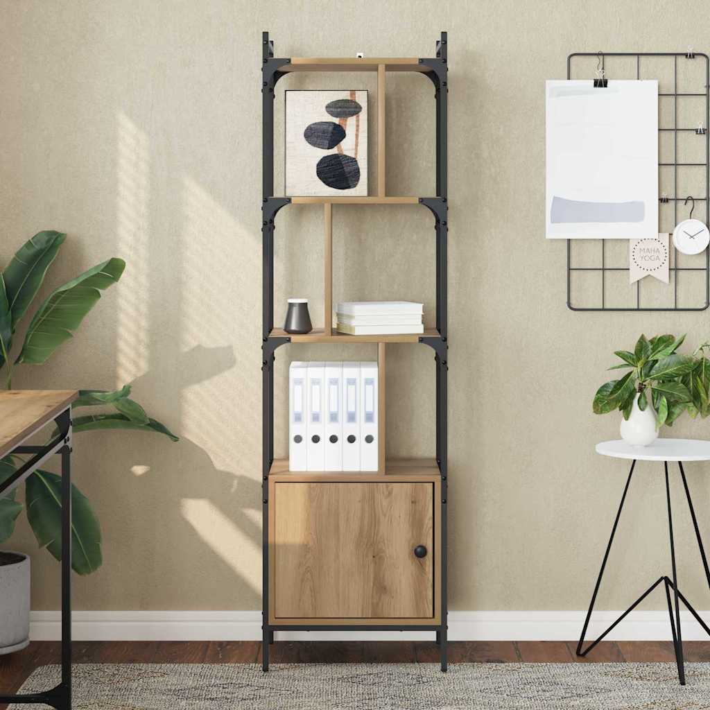 Bokhylla Artisan Ek 44,5 x 30 x 154,5 cm Konstruerat trä