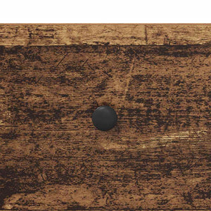 Nattduksbord Gammalt trä 35 x 30 x 51 cm Konstruerat trä