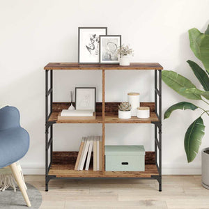 Hyllsystem Gammalt trä 78.5 x 33 x 82 cm Konstruerat trä