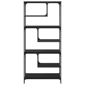 Bokhylla Svart ek 81 x 36 x 176 cm Konstruerat trä
