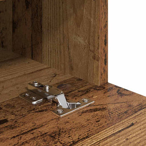 TV Vägghylla Gammalt trä 60 x 30 x 30 cm Konstruerat trä