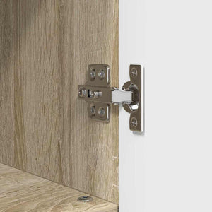 Badrumsskåp Sonoma-ek 30 x 35 x 95 cm Konstruerat trä & Metall