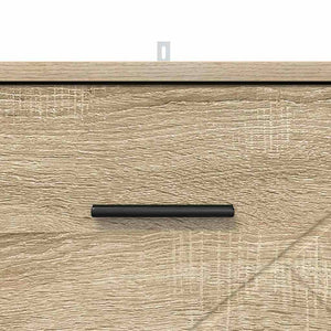 Nattduksbord med låda Sonoma ek 38 x 38 x 66 cm Konstruerat trä