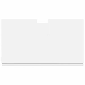 Badrumsskåpsset TULUM Vit 60 x 34 x 63 cm Konstruerat trä