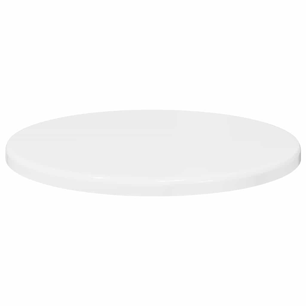 Bordsskiva Vit högglans 30 x 30 x 1,5 cm Konstruerat trä