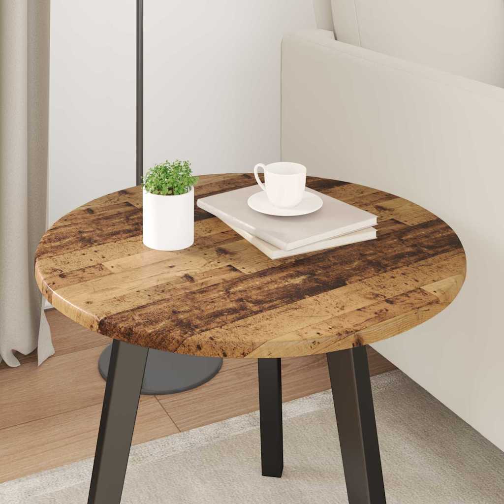 Bordsskiva Gammalt trä 50 x 50 x 1,5 cm Konstruerat trä