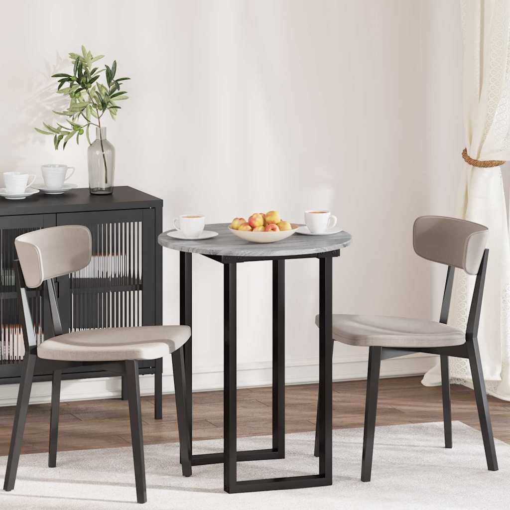 Bordsskiva Grå sonoma 60 x 60 x 1,5 cm Konstruerat trä