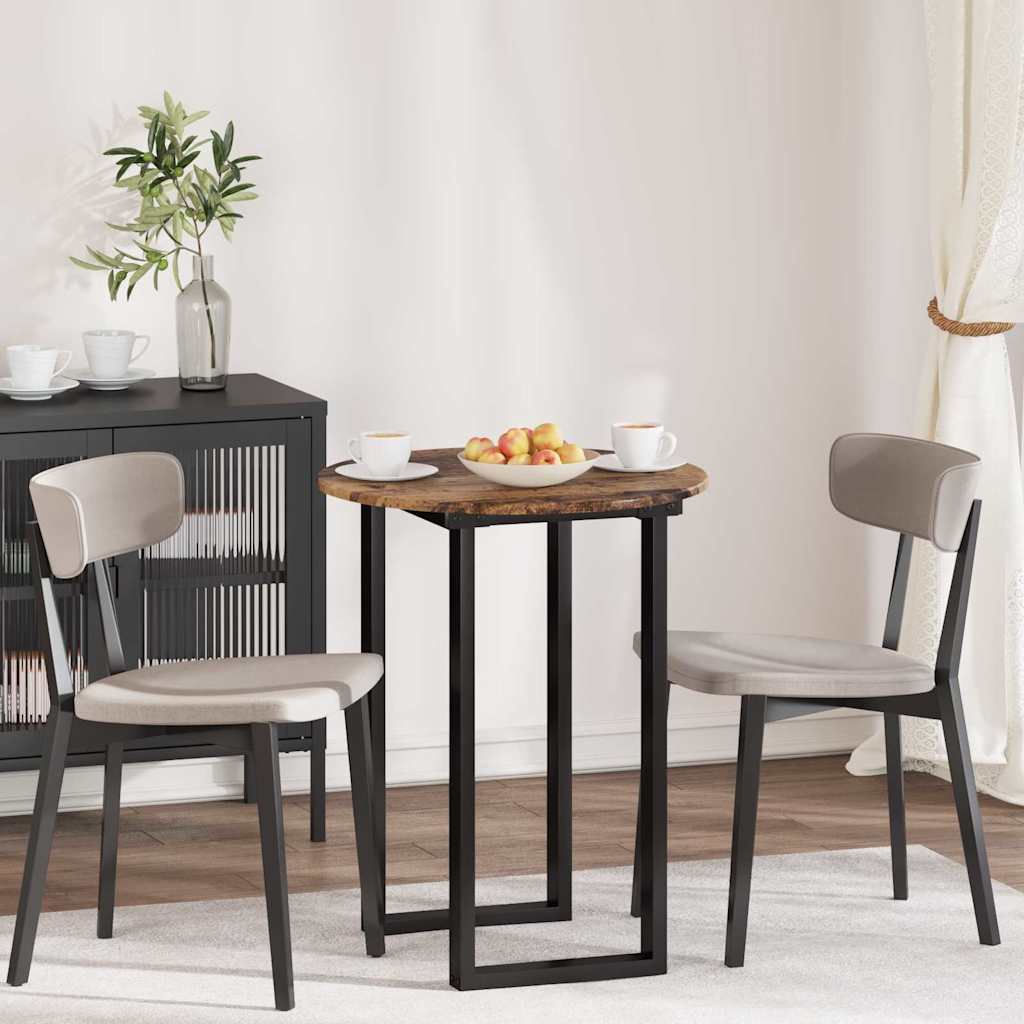 Bordsskiva Gammalt trä 60 x 60 x 1,5 cm Konstruerat trä