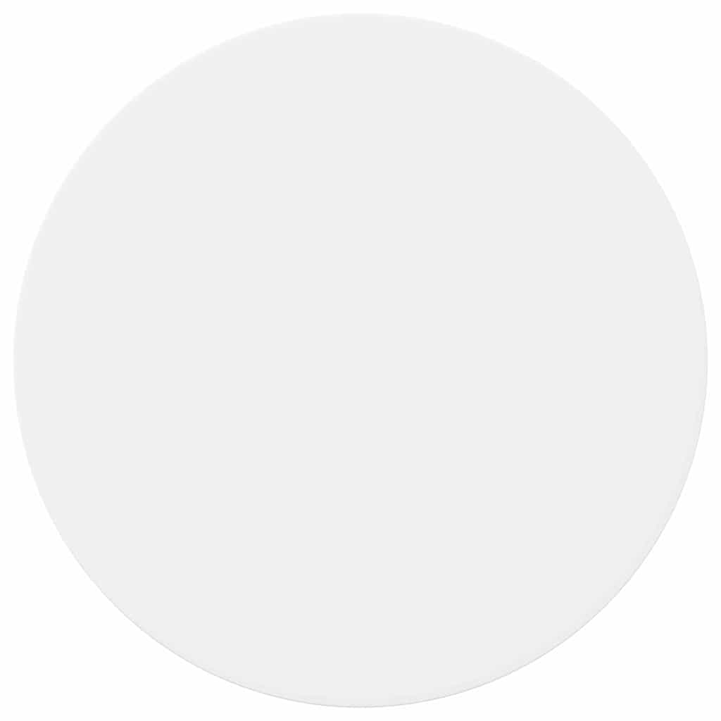 Bordsskiva Vit 70 x 70 x 1,5 cm Konstruerat trä