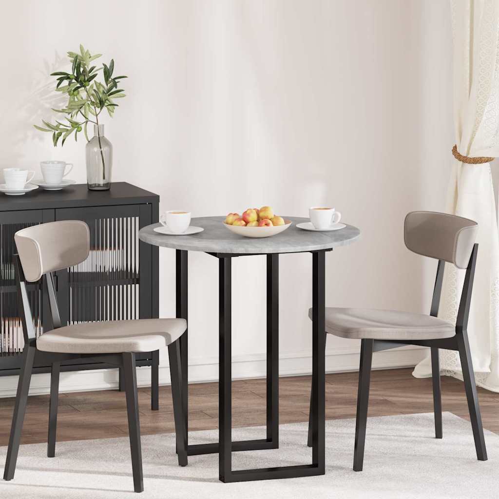 Bordsskiva Betonggrå 70 x 70 x 1,5 cm Konstruerat trä