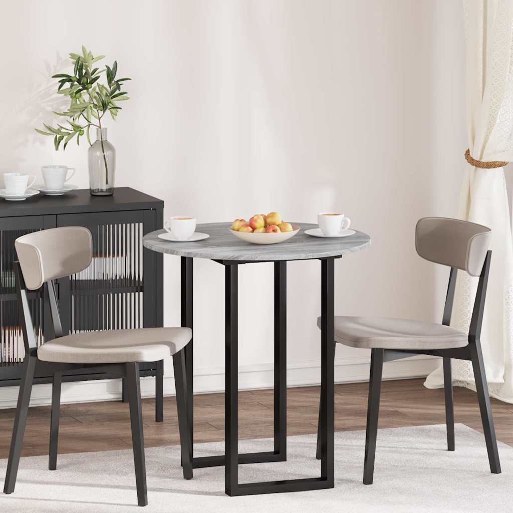 Bordsskiva Grå sonoma 70 x 70 x 1,5 cm Konstruerat trä