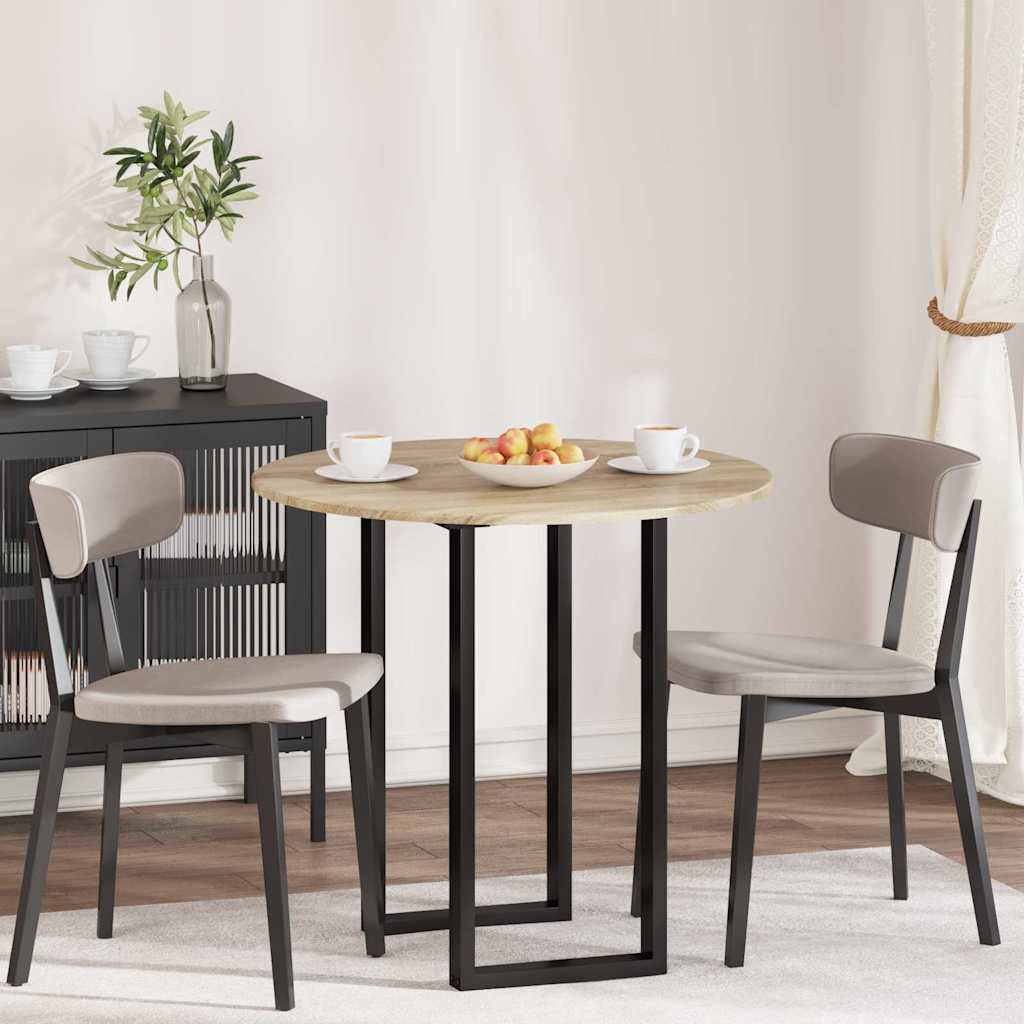 Bordsskiva Sonoma ek 80 x 80 x 1,5 cm Konstruerat trä