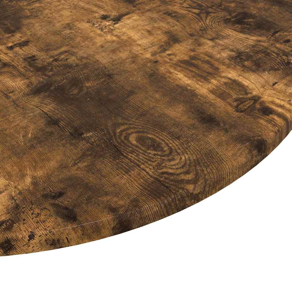 Bordsskiva Rökfärgad ek 80 x 80 x 1,5 cm Konstruerat trä