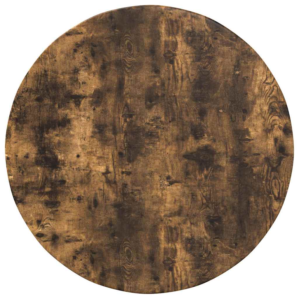 Bordsskiva Rökfärgad ek 80 x 80 x 1,5 cm Konstruerat trä