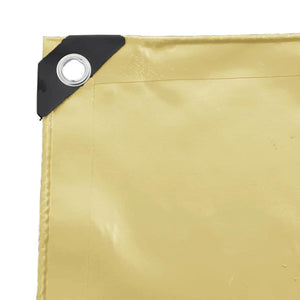 Presenning 650g / m² Beige 2,5 x 3,5 m Canvas med PVC-beläggning