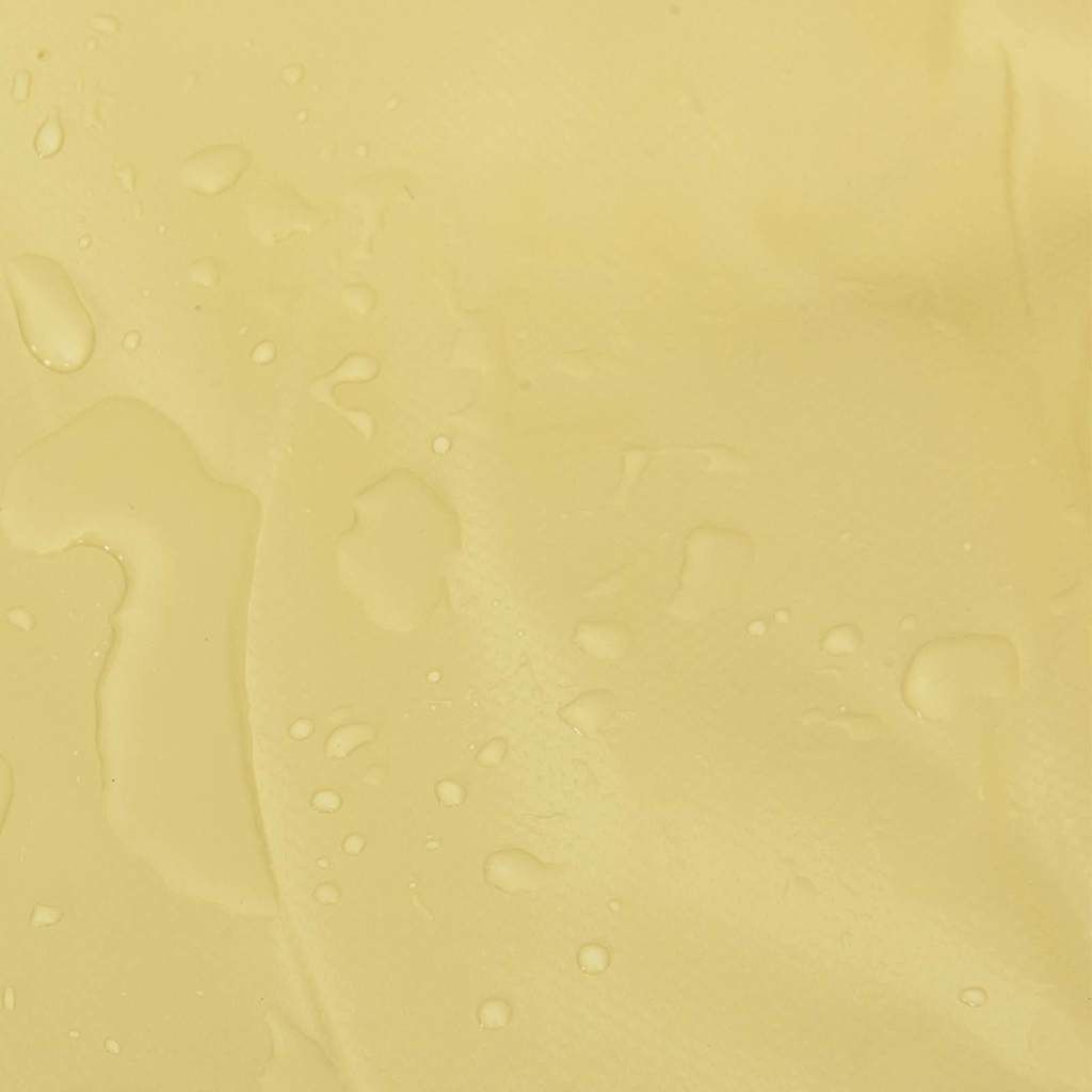 Presenning 650g / m² Beige 1,5 x 2 m Canvas med PVC-beläggning