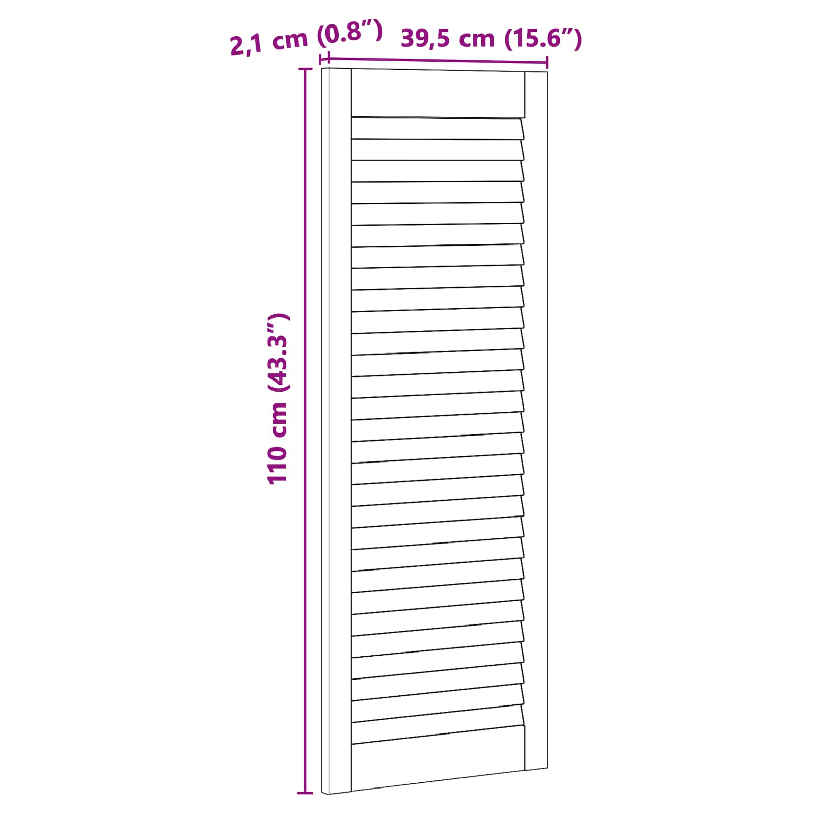 Skåpdörr 4 pcs Naturfärg 140.5 x 2 x 59.5 cm Massiv furu