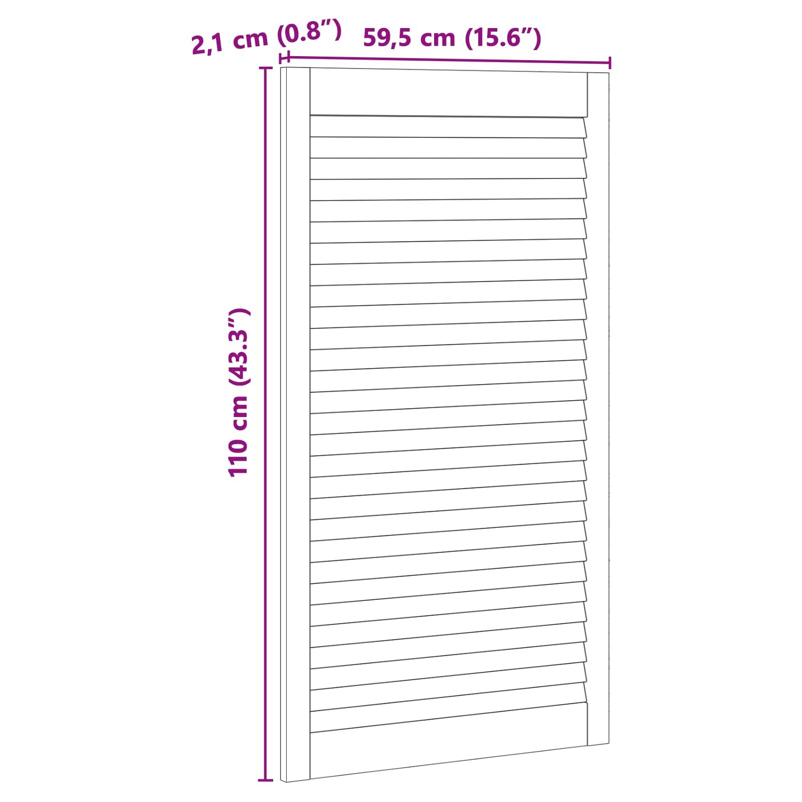 Skåpdörr 4 pcs Naturfärg 140.5 x 2 x 59.5 cm Massiv furu