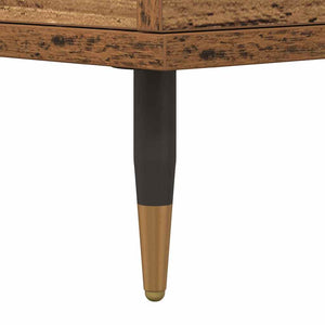 Skåp 3 pcs Gammalt trä 180 x 35 x 70 cm Konstruerat trä