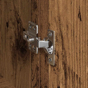 Sideboard 3 pcs Gammalt trä 60 x 35 x 70 cm