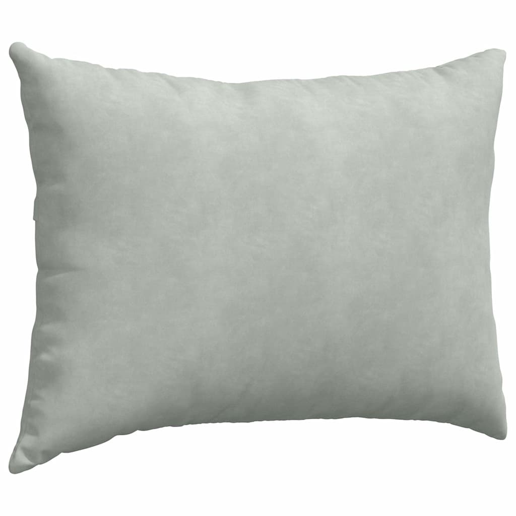 Sofakuddar 2 pcs Ljusgrå 70 x 50 cm Kordread tyg