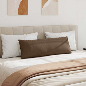 Sofakuddar 2 pcs Brun 120 x 40 cm tyg