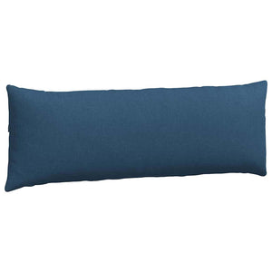 Sofakuddar 2 pcs Blå 120 x 40 cm tyg