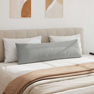 Sofakuddar 2 pcs Ljusgrå 145 x 40 cm tyg