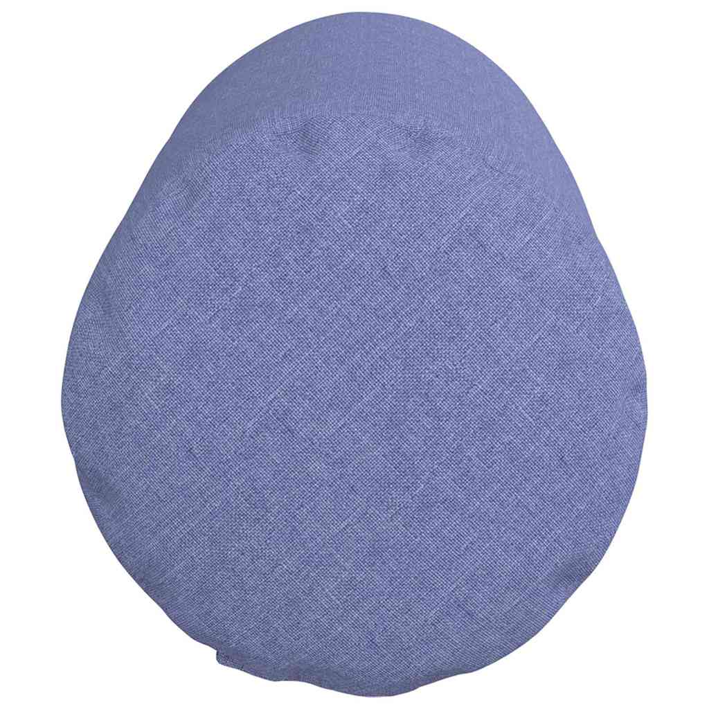 Bolsterkuddar 2 pcs Jeansblå Ø 25 x 70 cm tyg