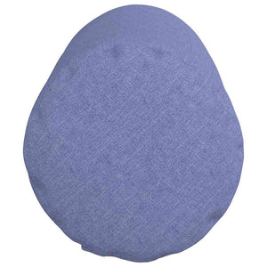 Bolsterkuddar 2 pcs Jeansblå Ø 25 x 70 cm tyg