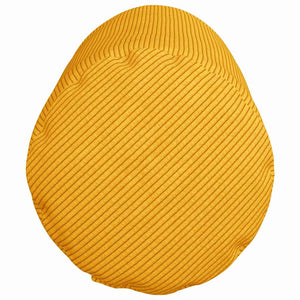 Bolsterkuddar 2 pcs Ljusgul Ø 25 x 70 cm Kordread tyg