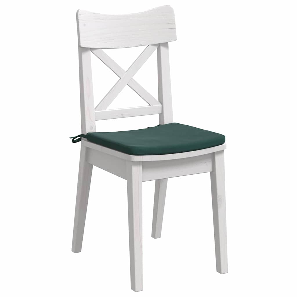 Sittkuddar 4 pcs Mörkgrön 40 x 40 x 3 cm Sammet