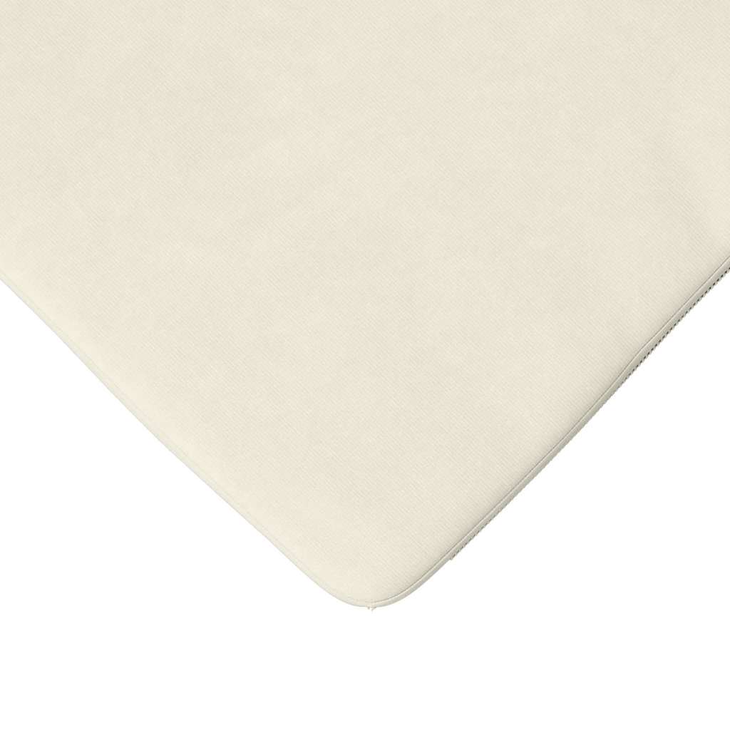 Sittkuddar 4 pcs Kräm 40 x 40 x 3 cm Sammet