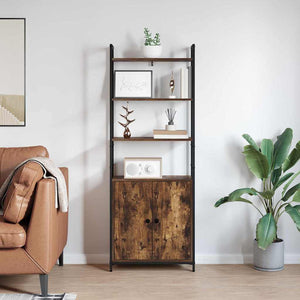 Bokskåp Rökt ek 60 x 24 x 161 cm Konstruerat trä